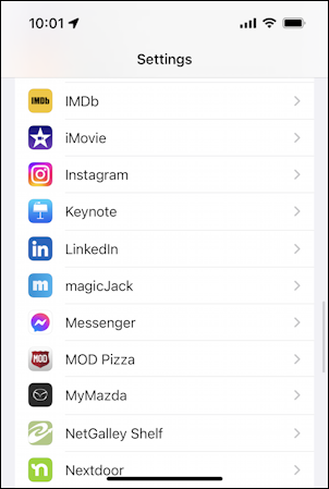 ios 15 settings - instagram