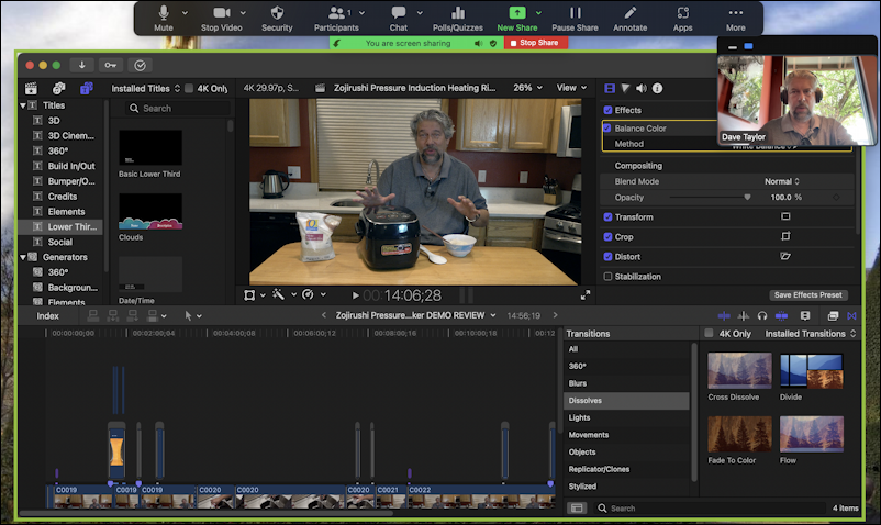zoom participant screen sharing - advanced participant sharing - sharing final cut pro x fcpx