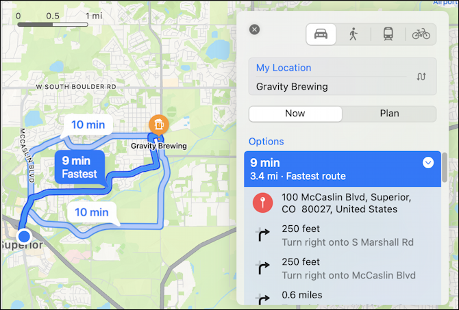 apple maps share directions mac iphone - turn by turn