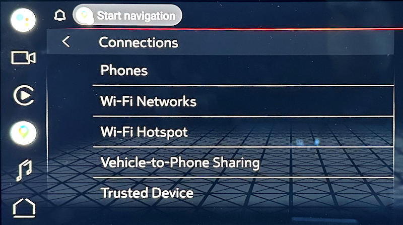 gmc unpair forget bluetooth phone - settings > connections