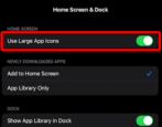 guide to bigger app icons ipad ipados - how to guide