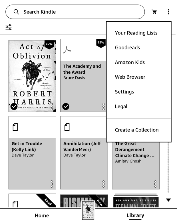 connect amazon kindle with starbucks wifi - main menu