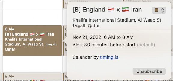 mac fifa world cup calendar mac ical - england iran game details