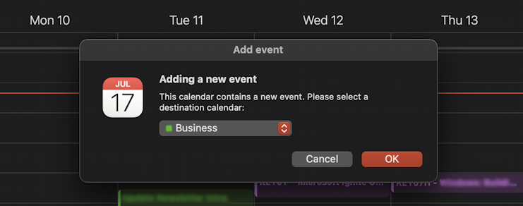 zoom schedule meeting advanced - add meeting to ical calendar