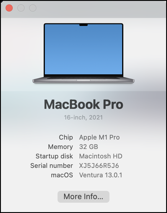 apple macos about this mac