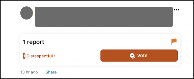 nextdoor review team content moderation - how it works - flagged content