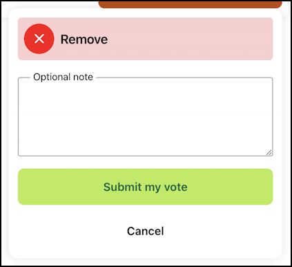 nextdoor review team content moderation - how it works - vote and add comment