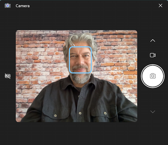 win11 update profile picture photo - windows camera selfie