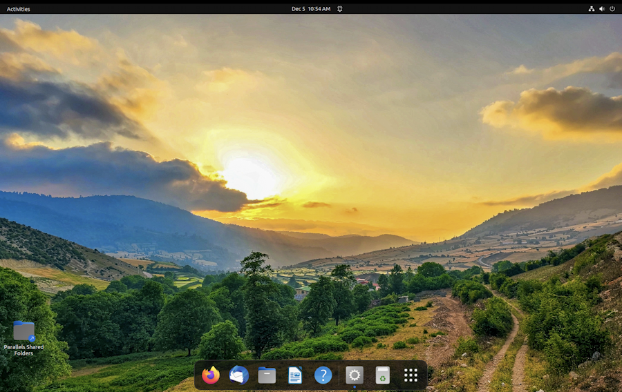 ubuntu linux gnome desktop - dock floating bottom of screen