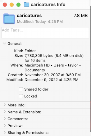 mac macos change folder icons - get info update folder icon