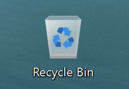 windows 11 recycle bin desktop icon - empty recycle bin icon