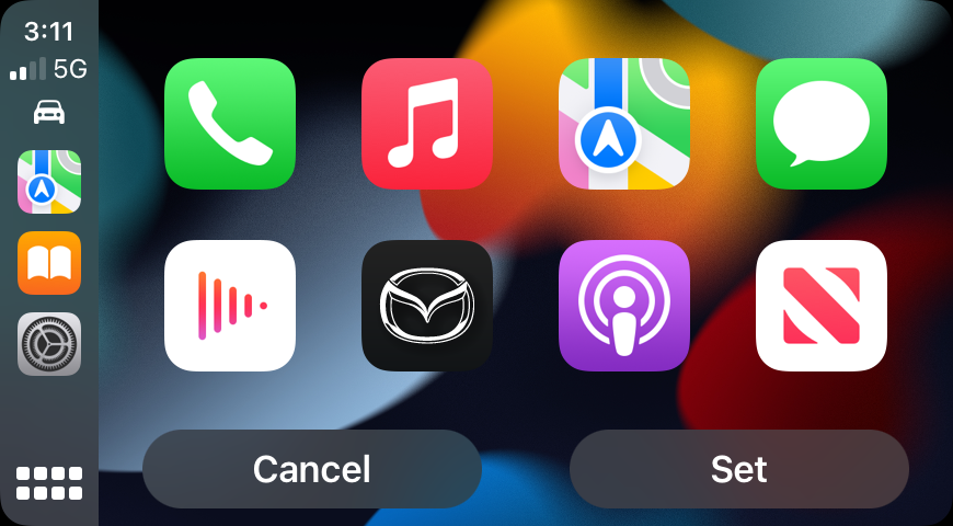 apple carplay ios iphone - new wallpaper preview view