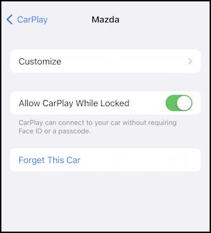 apple carplay ios iphone - iphone carplay settings