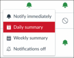 change notification settings for announcements in canvas lms