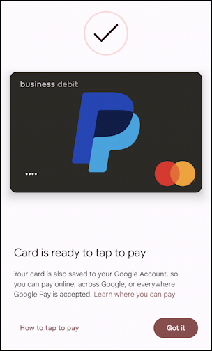 android google wallet update add - credit card ready to go