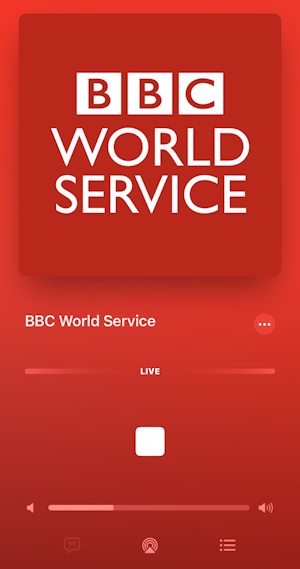 iphone music app fm streaming radio - bbc world service live stream