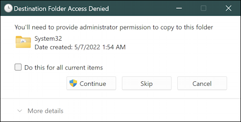 windows 11 secure delete sdelete - permission to extract