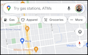 google maps android ev charging station nearby preferences - more button