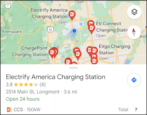 find compatible ev charging stations with google maps android