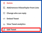 how to edit tweet twitter blue update revise guide
