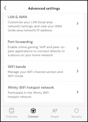 disable stop xfinitywifi public hotspot - xfinity mobile - advanced settings