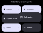 android shortcuts buttons how to rearrange delete update
