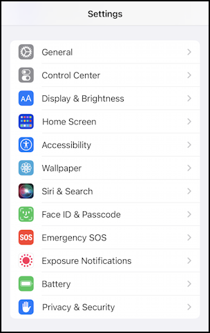 iphone ios 16 - flash led for alerts - settings