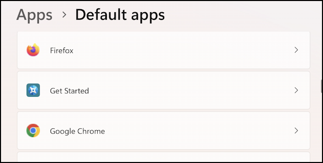win11 pc default browser pdf app - set default apps / browsers