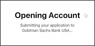 apple card - sign up for savings account - opening account