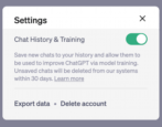 privacy openai chatgpt settings how to control data
