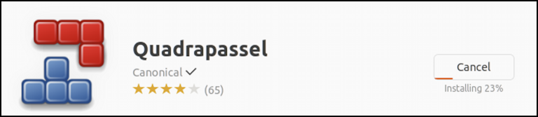 ubuntu linux tetris game - quadrepassel - downloading installing