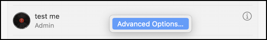 macos 13 system settings - accounts - advanced options