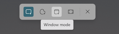 windows 11 print screen prtscr - snipping tool modes: window