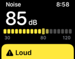 apple watch monitor loud dangerous noise how to set up
