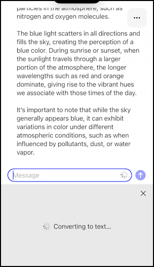 install use openai chatgpt iphone ios - converting voice to text