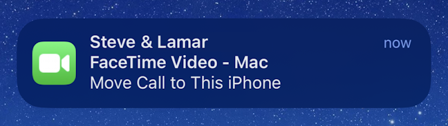 facetime share screen mac - iphone notification switch facetime call