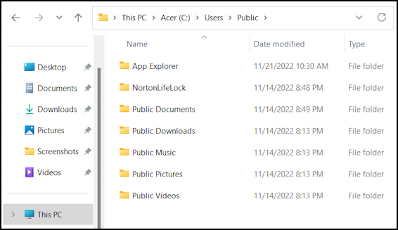win11 windows file explorer quick access - new shortcut ordering