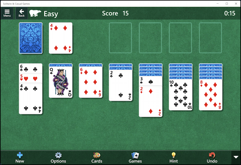 win11 solitaire minesweeper - klondike solitaire