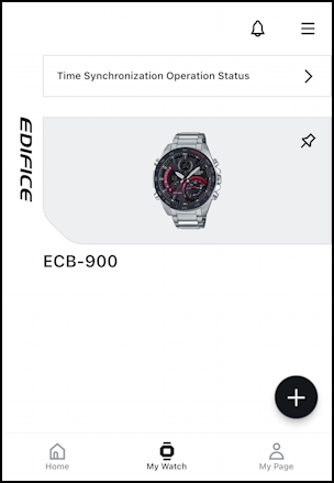 casio edifice sync with iphone android phone - ready to add new watch