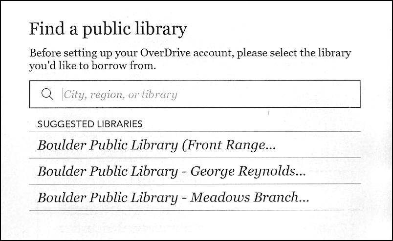 rakuten kobo reader overdrive library ebook - find your library