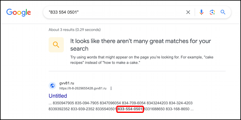 amazon pay services gift cards stripe spam scam - google search for 833 number