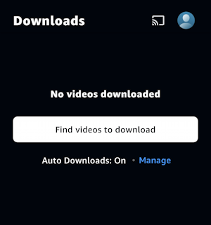 amazon prime video for mobile iphone - downloads none