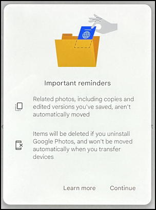 google photos secret locked folder album - important reminders