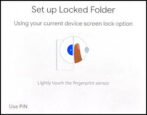 google photos secret locked folder album how to set up