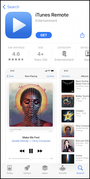 pair iphone imac mac itunes music remote - music remote app