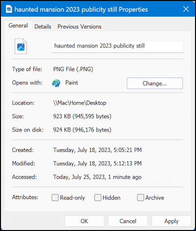 windows win11 default app - png file properties