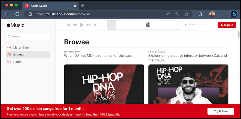 cancel apple music subscription online - music.apple.com