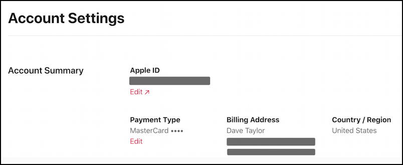 cancel apple music subscription online - account information