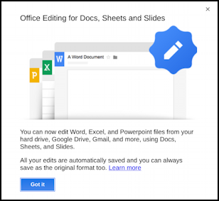 edit microsoft word, excel, powerpoint files in google docs 