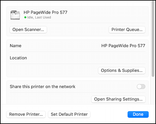 mac macos remote scanner scanning - more info about printer